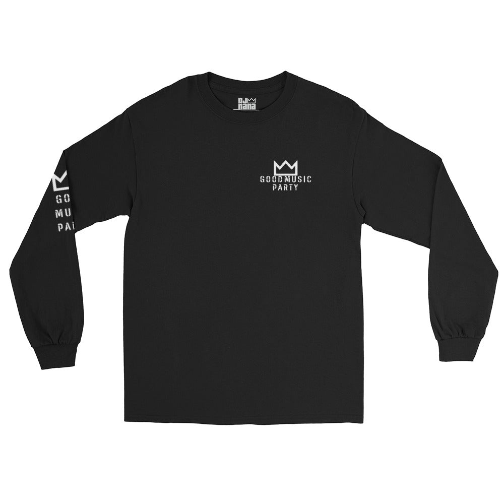 Good Music Party L&R Long Sleeve Shirt (White Logo)