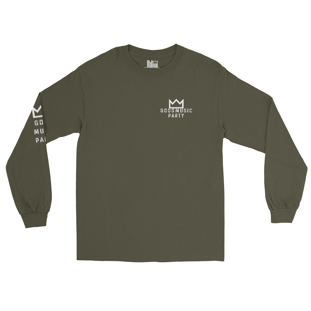 Good Music Party L&R Long Sleeve Shirt (White Logo)