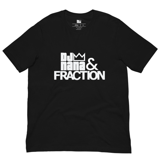 DJ Nana & Fraction Logo Tee (Black)