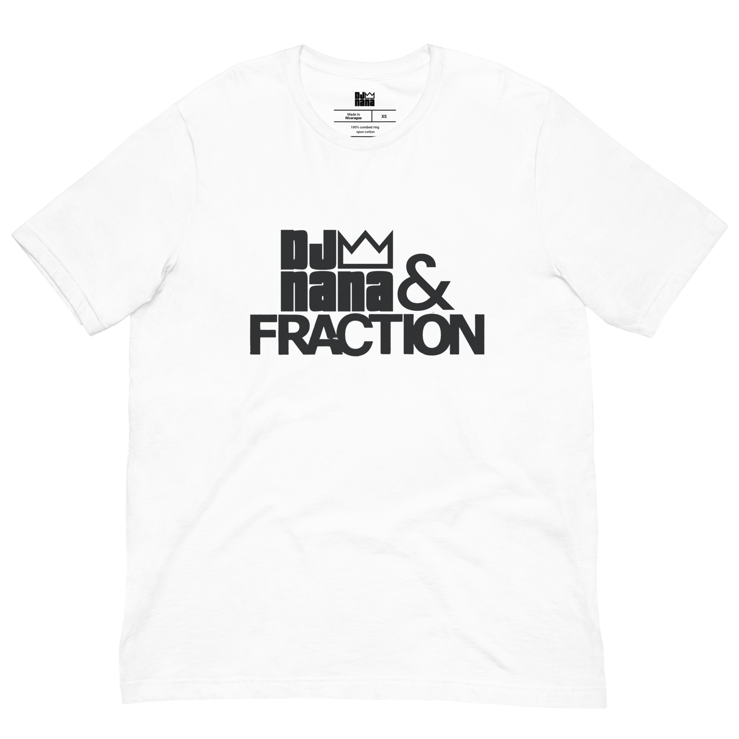 DJ Nana & Fraction Logo Tee (White)